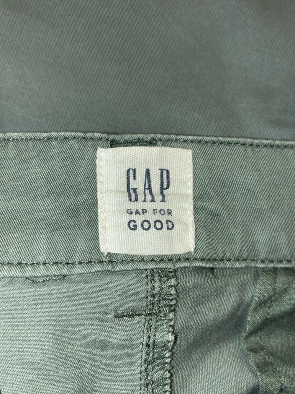 NA XXXX ????  Khaki Shorts in Vintage Green Palm 5in Inseam